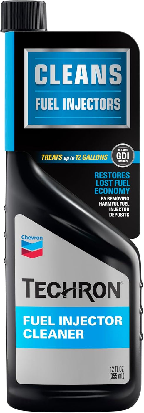Chevron Techron Fuel Injector Cleaner, 12 oz, Pack of 1...