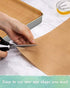 Gwybkq Teflon Sheet for Heat Press Mats 3 Pack 12’’x16’’ Non Stick Heat Transfer Paper Heat Resistant Craft Mat...