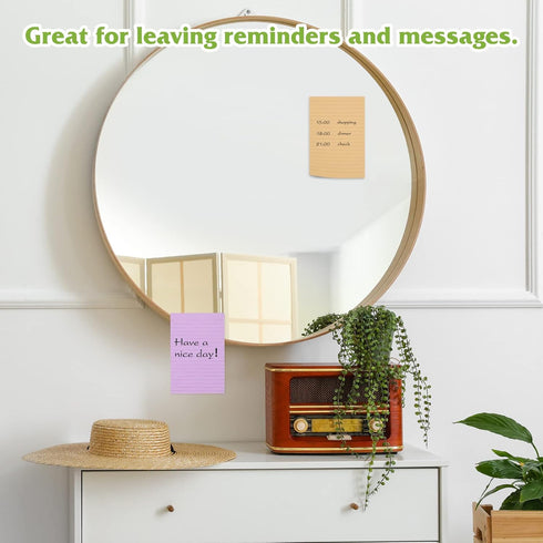 EOOUT Lined Sticky Notes, 4x6 Inches, 8 Pack, 40 Sheets/Pad, Pastel Ruled Self-Stick Pads, Morandi Color, Super Sticking Power Memo Pads, Strong A...