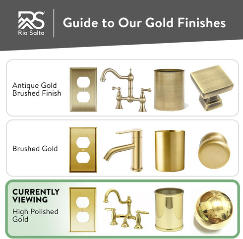 BRASS High Polished Gold Light Switch Cover MIDSIZE Wall Plate Combination Toggle Decorator Rocker 2 Gang Decora Toggle Metal Wallplate Combo Deco...