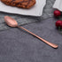 Long Handle Ice Tea Spoons, Gold Plated Latte Spoon, Stainless Steel Ice Cream Spoon, Iced Tea Spoon, Cocktail Stirring,Tea, Coffee, Milkshake Des...