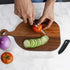 Paring Knife, Large Handle and Super Sharp Ceramic Knife Blade of 4 Inch,Rust Proof Stain Resistant,ABS Handle(Black)....