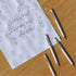Cambond Ballpoint Pens White Pens - Black Ink Bulk Pens 1.0 mm Medium Point Retractable Metal Pen Comfortable Writing for Men Women Police Uniform...