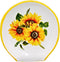 Sunflower Kitchen Decor - Sunflower Spoon Rest, Ceramic Spoon Rest for Stove Top, Large Spoon Rest for Kitchen Counter Decor, Farmhouse Cute Utens...