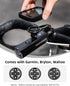 ROCKBROS Out-Front Bike Computer Mount Mini Bike Computer Mount Aluminum Integrated Bicycle Computer Mount Cycling Computer Mount Compatible with ...