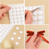 WANDIC 824 Pcs Sided Adhesive Foam Dots, 10 Sheets 3 Sizes Dual-Adhesive Foam dots Round 3D Pop Foam Dots Adhesive Mount for Scrapbooking Office C...