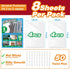 Cat Scratch Furniture Protector, Sofa Protectors from Cats, 8 Pack Cat Anti Scratch Furniture Protectors with 50 Twist Pins for Table, Clear Cat S...