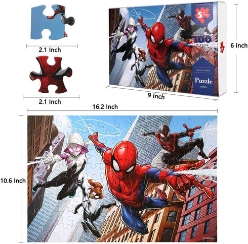 Kids Puzzles,Age for 5,6,7,8,9,10,11,12 Boys and Girls Toy Puzzles,100 Pieces...