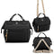 Small Diaper Bag Backpack, Mini Diaper Tote & Portable Crossbody Backpack with Insulated Pocket...