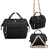 Small Diaper Bag Backpack, Mini Diaper Tote & Portable Crossbody Backpack with Insulated Pocket...