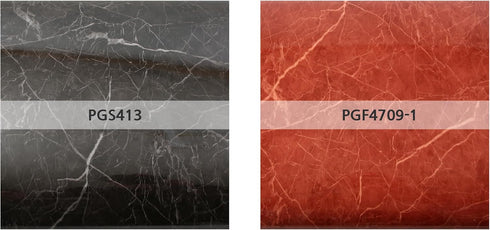 ROSEROSA Peel and Stick PVC Faux Marble Self-Adhesive Wallpaper Covering Counter Top Shelf Liner Saint Laurant (PGF4709-1 : 2.00 Feet X 6.56 Feet)...