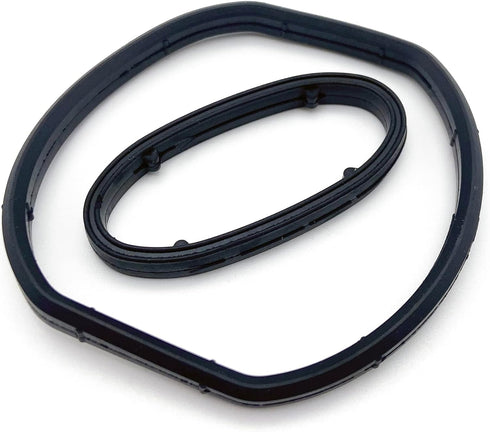 Ensun Engine Oil Cooler Gasket Seal O-Ring Compatible with Cruze Aveo Sonic 1.6L / 1.8L only - Total 15 PCS 55353331, 55354071, 926-167...