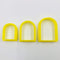 Set of 3 Arch Clay Cutter Set, Cookie Cutter, 3D Polymer Clay Cutter...