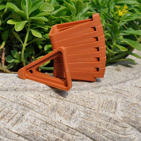 Ewer 24 Pcs Plant Pot Feet, Pot Toes, Invisible Flower Pot Risers, Terra Cotta Pot Toes for Indoor and Outdoor Plant Pots...
