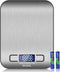 BAGAIL BASICS Digital Kitchen Scale, Premium Stainless Steel Food Scales Weight Grams and Oz for Baking and Cooking, 11lb/5kg with 0.1oz/1g Precis...