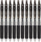 Gel Pens, 0.5mm Black Ink Pens Fine Point Smooth Writing Pens 10 Pcs, Ball Point Pens for Journaling Note Taking, Cute Aesthetic Office School Sup...