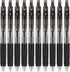 Gel Pens, 0.5mm Black Ink Pens Fine Point Smooth Writing Pens 10 Pcs, Ball Point Pens for Journaling Note Taking, Cute Aesthetic Office School Sup...