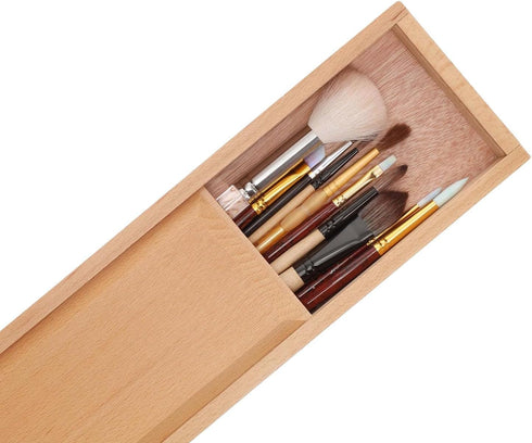 PRO ART Wood Brush Box 15"x 4"x 1.25"...