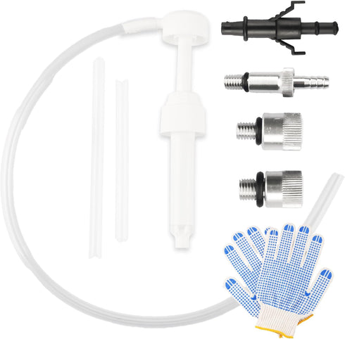 Upgrade Lower Unit Gear Oil Pump for Standard Quart Bottles compatible with 3/8in 8mm 10mm Metal Adapter?for Standard Quart Bottles Widely Fit for...