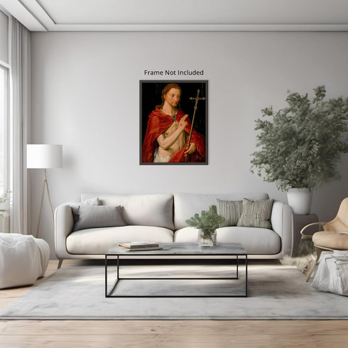 Posterizer 1 pcs-Resurrected christ Old painting poster-Religious Posters-Gifts for Christians -Decor for Church, Sunday School Classroom- unframe...