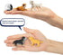 Toymany 12PCS Mini Dog Figurines Playset, Realistic Detailed Plastic Puppy Figures, Hand Painted Emulational Tiny Dogs Animals Toy Set, Cake Toppe...