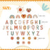 Tenare 133 Pcs Boho Bulletin Board Letters Back to School Rainbow Alphabet Cutouts Set 110 Uppercase Poster Board Letters 23 Symbols ABC Letters f...