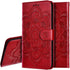 OOPKINS Samsung A02S Case PU Leather Mandala Embossed Design Phone Case Flip Notebook Wallet Card Slot Holder Magnetic Stand Cover for Samsung Gal...