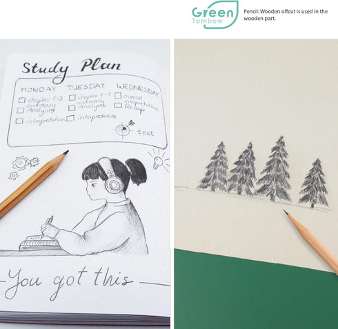 Tombow Pencil Pencil Tree Story HB 1 Dozen LA-KEAHB...