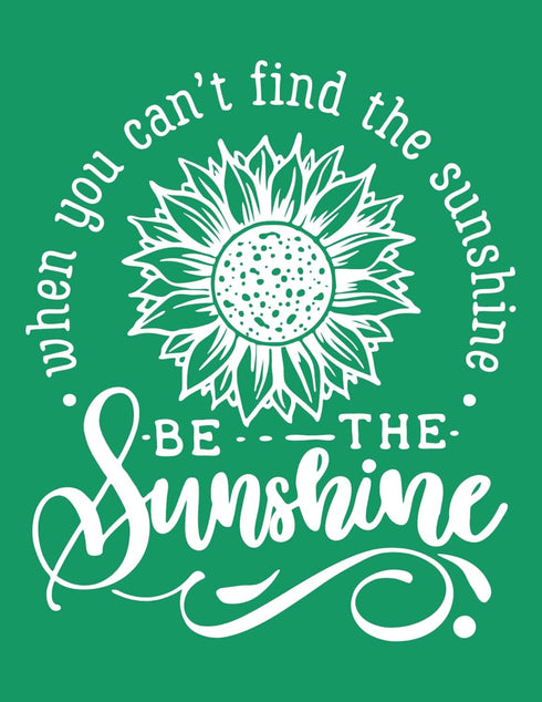 Silk Screen Stencils,Sunflower Self Adhesive Silk Screen Stencils Reusable,Be The Sunshine Mesh Stencil for Chalk Paste Screen Printing Stencils f...