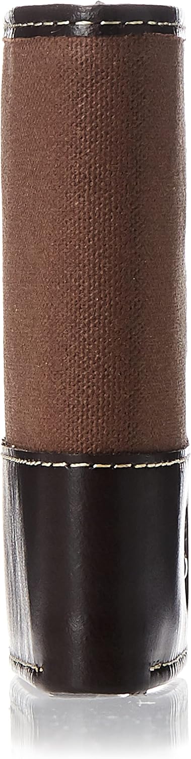 Timberland Men's Canvas & Leather Trifold Wallet, Dark Earth, One Size...
