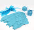 Kslong Blue Baby Shower Favor Boxes, 50Pcs Elephant Favor Boxes for Baby Boy Laser Cut Candy Boxes with Ribbon for Birthday Wedding Party Decorati...