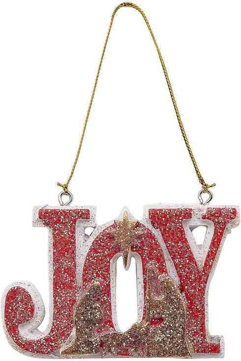 Joy Nativity Ornament for Christmas (1 dz) - Home Decor - Ornaments - Religious - Christmas...