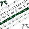 6 Rolls 3/8'' Golf Ball Ribbon Sports Ball Ribbons for Wreath DIY Craft White Green Grosgrain Ribbons for Hair Bows Wrapping Sport Team Golf Theme...