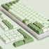 Guffercty kred GTSP XDA Profile Japanese Keycaps 60 Percent PBT 122 Key Green Keycaps Set for Cherry MX Covers Tenkeyless 60% 65% Gaming Keyboard ...