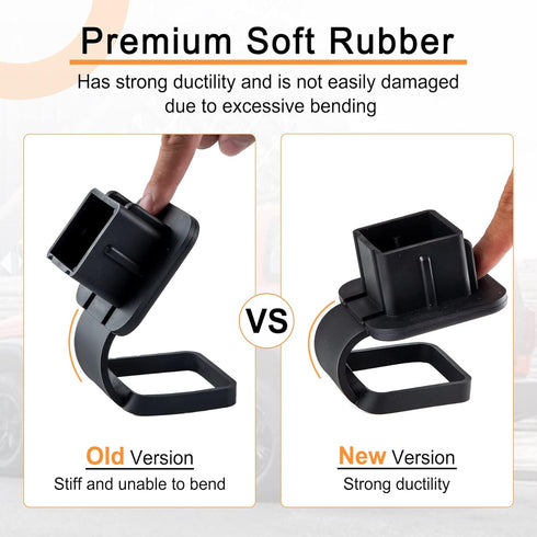 SINGARO Fits for 2-inch Hitch Cover, Trailer Hitch Cover Tube Plug Insert, Car Exterior Accessories, Receiver Tube Hitch Plug...