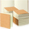 Thenshop 50 Pack Mini Pocket Kraft Notebooks Bulk 4 x 4 Inch Journal Notepads with Dot Memo Sketchbooks Writing Notepad for School Classroom Party...