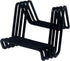(4 Pack) Tetra-Teknica DS01-B 3 Inch Square Wire Display Stand for Plate, Artwork, Picture Frame, Plaque and More, Color Black...