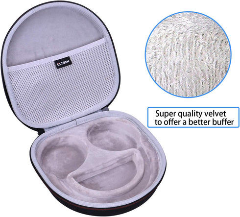 LTGEM Hard Case for Sony WH-CH720N / WH-CH720NW / WH-CH720NB / WH-CH520 / WHCH710N / WH-CH510 Noise Canceling Wireless Headphones - Travel Protect...