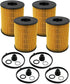 4 Pack Oil Filters Replace 26350-2S000 21513-23001 Fit for Hyundai Sonata Tucson Kia K5 Sorento Telluride 2.5L 2020 2021 2022...