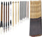 15 Piece Chinese Calligraphy Brush Set with Roll-Up Bamboo Holder, Professional Sumi Brushes Different Sizes Writing Brush for Watercolor Ink Pain...