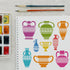 FINGERINSPIRE Vase Border Painting Stencil 11.8x11.8inch Reusable Vase Pattern Drawing Template Tribe Theme Decoration Crafts Stencil for Painting...