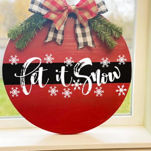 10Pcs Large Christmas Stencils for Painting on Wood, Reusable Merry Christmas Stencils Let It Snow Stencils Templates for Wood Sign DIY Crafts (10...