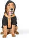 Harry Potter Gryffindor Pet Hoodie with Faux Scarf - Small | Pet Apparel and Accessories for Dogs| Dog Pullover Hoodie for Hogwarts Houses, Gryffi...