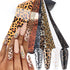 Leopard Print Nail Foil Transfer Sticker Nail Art Supplies Leopard Skin Marble Pattern Nail Foils Nail Art Stickers Holographic Nail Transfer Foil...