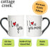 Wedding Gifts for Couples, Coffee Cups, Set of 2 I Love You More Coffee Mugs for Men/Women, Engagement Gift Ideas for Boyfriend, Girlfriend, Brida...