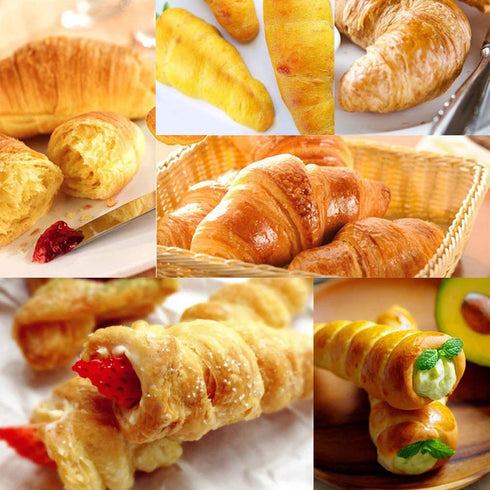 30pcs Non-Stick Cream Horn Cones Tubes Stainless Steel Conical Croissant Pastry Baking Moulds Set, Cannoli Form Roll Mold Corner Shaper for Christ...