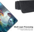 for MTG Playmat,Card Playmat Stitched with Magic Zone for MTG Card Game Playing, 24x14 inches Card Playmats Smooth Cloth Surface Non-Slip Silicone...