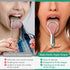 RONAVO Tongue Scraper Cleaner for Adults and Kids with Handy Travel Case, Professional Heavy Duty Scraper, Healthy Oral Care, Fights Bad Breath Od...