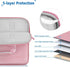 Hseok Elastic Laptop Case 12.9 13 inch Sleeve Handbag with Small Case for 13 inch MacBook Air/Pro M2/M1, 12.9" iPad Pro 6th/5th/4th/3rd Gen, XPS13...