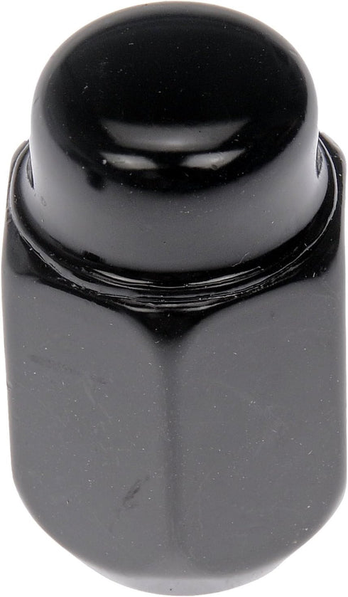 Dorman 711-211 Wheel Nut Black Chrome Acorn 2-Pc 1/2-20 Compatible with Select Models, 4 Pack...